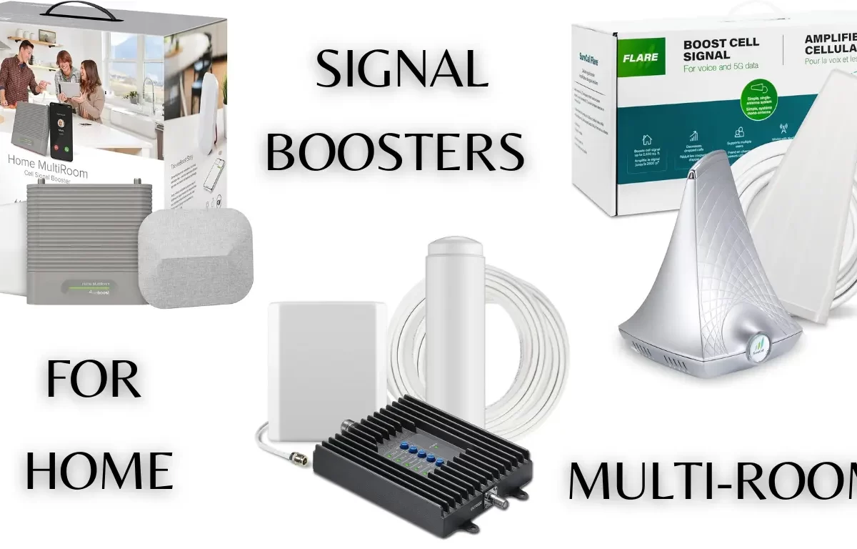 Eradicate Weak Cell Signal with Signal Boosters for Home & Multi-Room