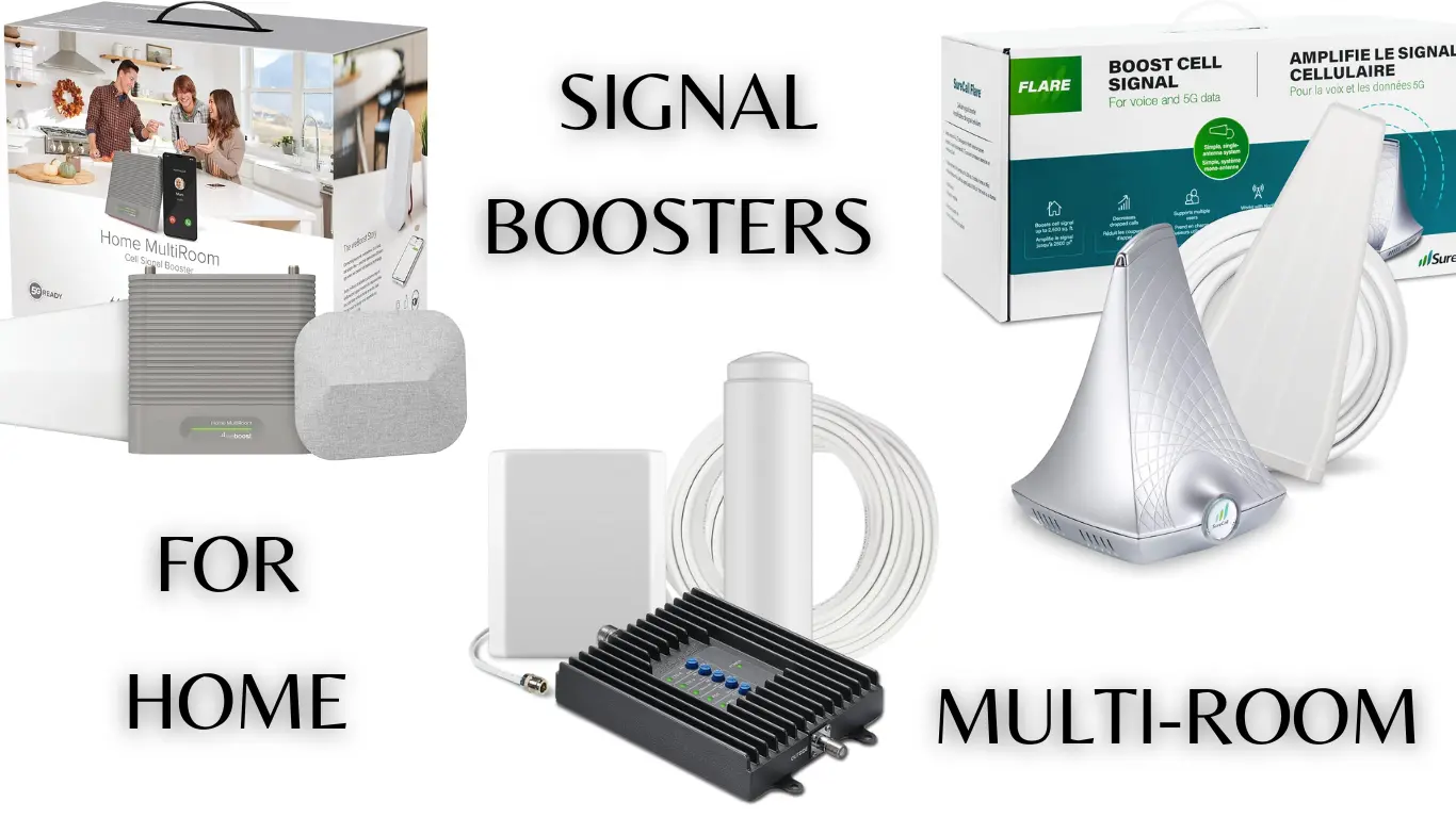 Eradicate Weak Cell Signal with Signal Boosters for Home & Multi-Room